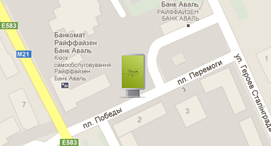 пл.Победы №2 (Остановка, м-н "Темп")