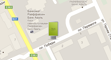 пл.Победы №3 (Остановка, м-н "Темп")