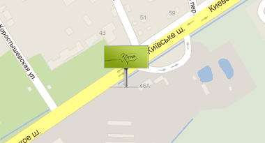  Киевское шоссе 46/2 ( выезд на Киев)