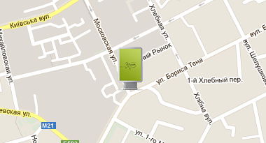 ул.Московская №1 (Центральный городской рынок "Рада")