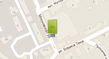 ул.Московская №2 (Центральный городской рынок "Рада")