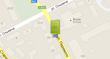 ул.Победы (Офис СДМА-Украина, м-н "Вопак") ул.Победы (Офис СДМА-Украина, м-н "Вопак")