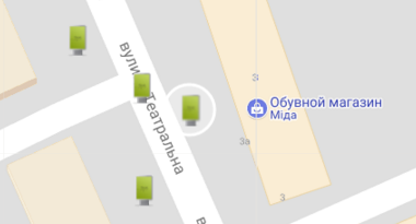 ул.Театральная (м-н Томос) ул.Театральная (м-н Томос)